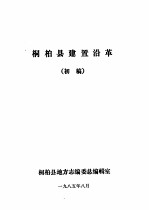桐柏县建置沿革 初稿