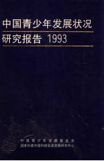 中国青少年发展状况研究报告 1993