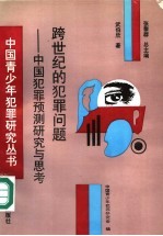 跨世纪的犯罪问题 中国犯罪预测研究与思考