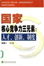 国家核心竞争力三元素 人才、创新、制度