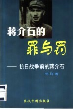 蒋介石的罪与罚 抗日战争前的蒋介石