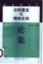 法制建设与精神文明论集