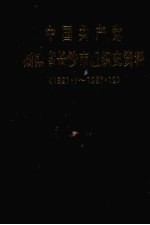 中国共产党湖南省长沙市组织史资料 1921.7-1987.12