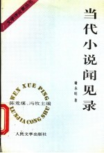 当代小说闻见录