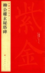 中国碑帖名品 柳公权玄秘塔碑