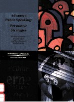 ADVANCED PUBLIC SPEAKING:PERSUASIVE STRATEGIES