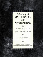 A SURVEY OF MATHEMATICS WITH APPLICATIONS FIFTH EDITION CUSTOM VERSION