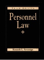 PERSONNEL LAW THIRD EDITION