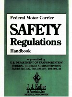 FEDERAL MOTOR CARRIER SAFETY REGULATIONS HANDBOOK