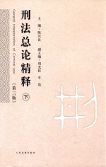刑法总论精释 下 第3版