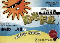 新课程阳光作业 小学语文二年级 上 人教统编版