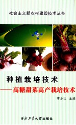 种植栽培技术 高糖甜菜高产栽培技术
