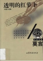 透明的红萝卜 中篇小说集