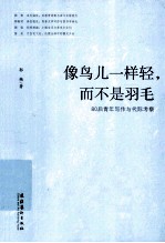 像鸟儿一样轻，而不是羽毛 80后青年写作与代际考察