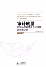 审计质量的影响因素及其形成机理的博弈研究 基于制度经济学视角