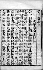 批点四书 孟子卷6、卷7