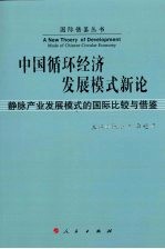 中国循环经济发展模式新论 静脉产业发展模式的国际比较与借鉴