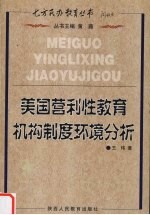 美国营利性教育机构制度环境分析