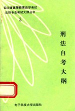 刑法自考大纲 新编本