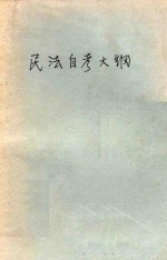 民法自考大纲 新编本