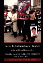 PATHS TO INTERNATIONAL JUSTICE SOCIAL AND LEGAL PERSPECTIVES