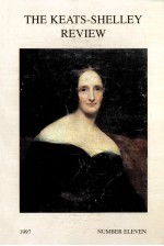 Keats-Shelley Review Number 11