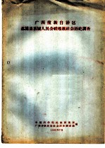 广西壮族自治区荔浦县茶城人民公社瑶族社会历史调查