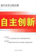 自主创新，提升竞争力的关键
