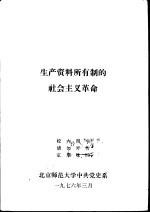 生产资料所有制的社会主义革命