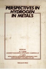 PERSPECTIVES IN HYDROGEN IN METALS