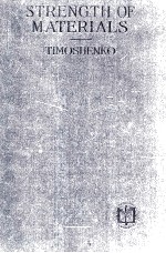 STRENGTH OF MATERIALS PART II ADVANCED THEORY AND PROBLEMS SECOND EDITION-NINTH PRINTING