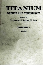 TITANIUM SCIENCE AND TECHNOLOGY VOLUME 1