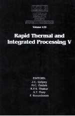 MATERIALS RESEARCH SOCIETY SYMPOSIUM PROCEEDINGS VOLUME 429 RAPID THERMAL AND INTEGRATED PROCESSING