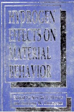 HYDROGEN EFFECTS ON MATERIAL BEHAVIOR