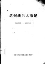 老挝战后大事记