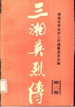 三湘英烈传 第2卷
