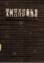 果树营养诊断标准