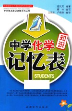 中学考点速记速查系列丛书 中学化学知识记忆表