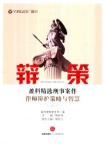 辩策 盈科精选刑事案件律师辩护策略与智慧