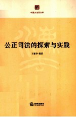 公正司法的探索与实践
