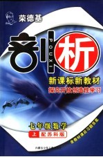 荣德基剖析新课标新教材 探究开放创造性学习 数学 七年级 上 冀教版