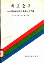 希望之星:河南农村先进典型材料汇编
