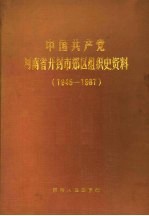 中国共产党河南省开封市郊区组织史资料 1945-1987