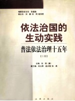依法治国的生动实践 上