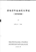 青岛青年运动史大事记 3