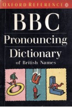 BBC pronouncing dictionary of British names 2nd ed