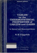 Tables on the thermophysical properties of liquids and gases :in normal and dissociated states