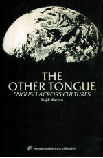 THE OTHER TONGUE ENGLISH ACROSS CULTURES