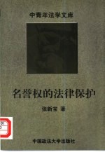名誉权的法律保护