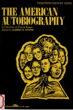 The American autobiography:A collection o fcritical essays